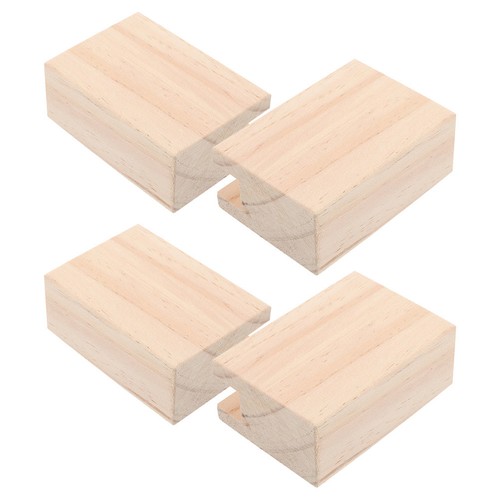 4pcs wooden furniture - wooden, risers