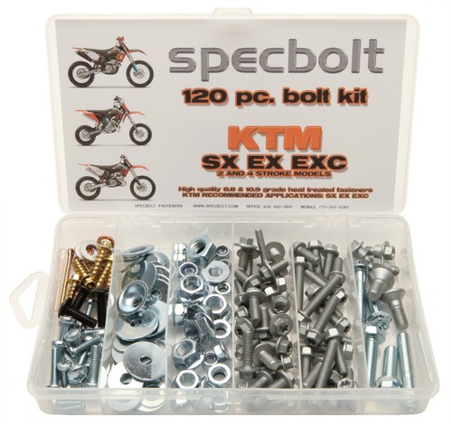 Bolt kit for ktm exc - exc, xc