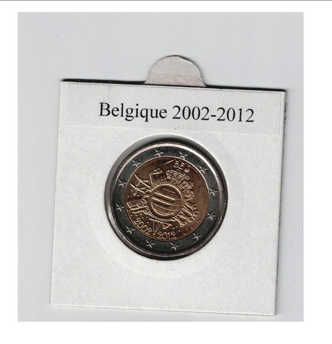 Pièce euros belgique - de, 2