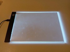 LED Drawing Board Tracing Light Box Stencil Copy Pad Art Craft Table Durable