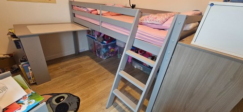 Lit mezzanine place gris - place,