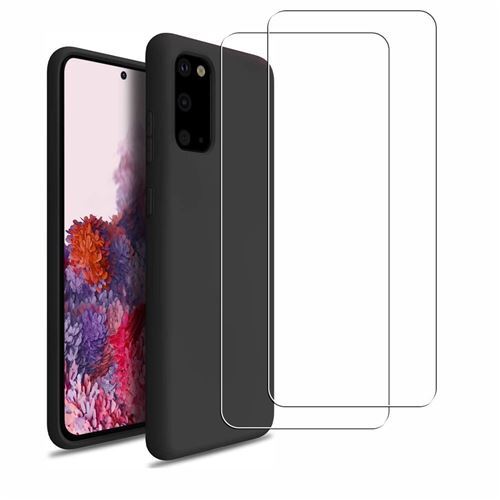 Coque noir verre - coque,