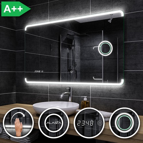 Beau miroir salle - salle, bain