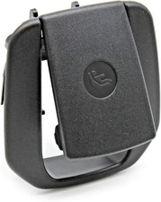 BMW Isofix Child Seat Mounting Cover Black Fits 1 2 3 Series Models