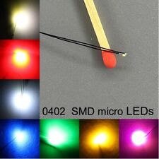 Wired 0402 micro SMD LEDs all colors micro-seat mini LED