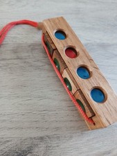 JEU CASSE TETE EN BOIS ANCIEN