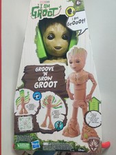 Figurine Animée Dancing Groot - HASBRO - I Am Groot Groove'N Grow Groot 45,7cm
