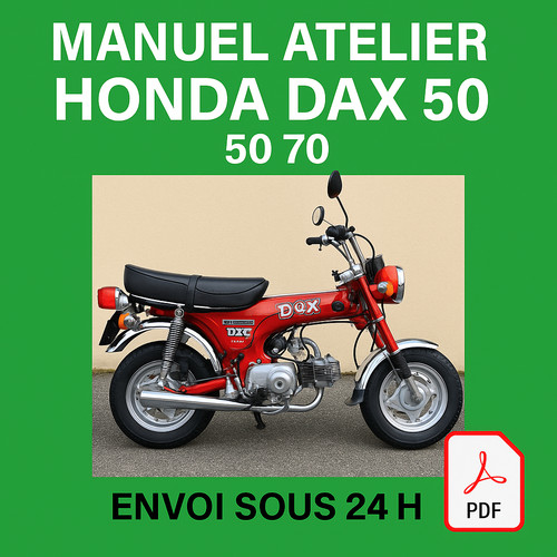 Manuel atelier honda dax 70 - atelier,