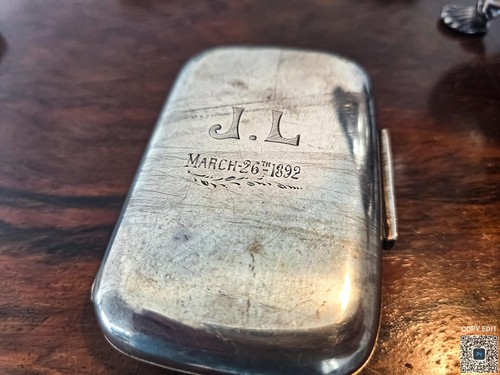 Boîte cigarettes argent - boîte,
