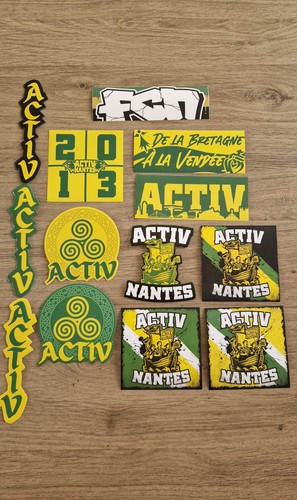 Activ nantes lot stickers - lot, 13