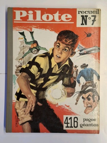 Recueil magazine pilote - bd,