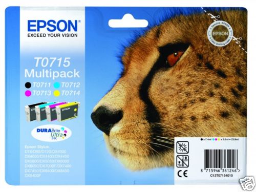 Pack epson t0715 noir - pack, +