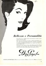 PAYOT DR. N. G. Advertising by RENE' GRUAU original 1960 BEAUTY AND PERSONALITY