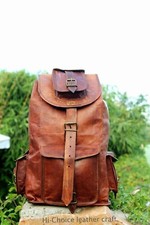 Sac Cuir Chèvre Sac à Dos S