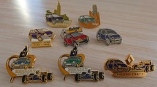 LOT 8 PIN'S CAR RENAULT TWINGO F1 CITY ARRAS MARSEILLE INCLUDING RARE ZAMAC