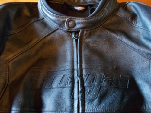 Blouson moto cuir noir - moto,