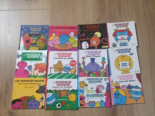 Livres monsieur madame - 12,
