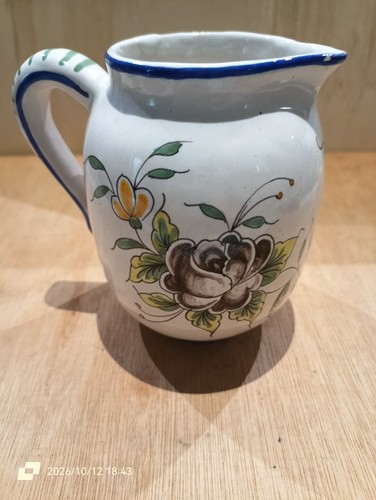 Petit pot lait faience de - petit,