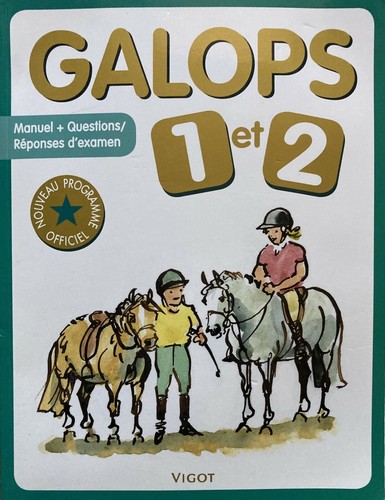 Livre équitation galops 1 - livre,