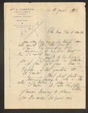 "TOULOUSE (31) SUPPLIES for WATCH & JEWELRY "A. ADROVER" in 1928