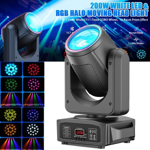 Uking 200w led 18prism moving - led,