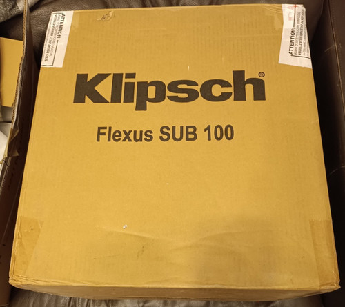 Klipsch flexus sub 100 - sub,