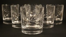 6 verres à whisky cristal