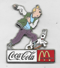 bd TINTIN & MILOU  pin coca