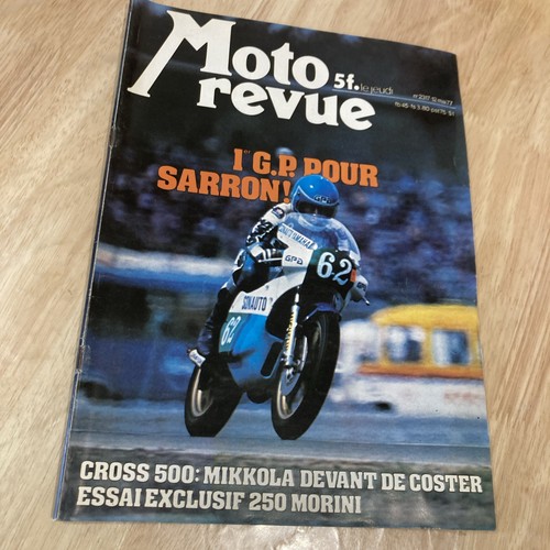 Magazine moto revue 1977 - revue, n°