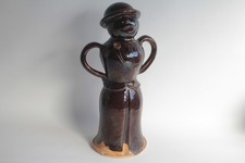 Anthropomorphic Ridge Ear Glazed Earth Pottery (72991)