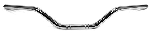 Guidon flat track chromé 1 - guidon,