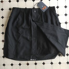 Y-3 Yohji Yamamoto Black Skirt, Size 1, Brand New With Tags