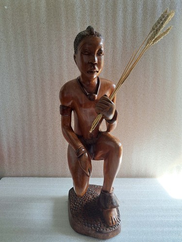 Grande statue africaine - grande,
