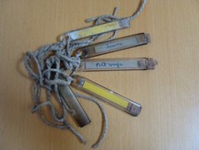 Antique color chart, craft object