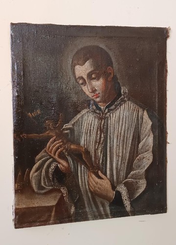 Peinture huile ancienne - peinture, l'huile