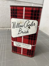 VINTAGE COOLER ICE BLOCK BRICK WILLOW ESKY AUSTRALIA FOOTY BEER 1950s