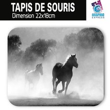 TAPIS DE SOURIS CHEVAL CHEVAUX POULAIN JUMENT ANIMAUX CH-02