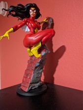 Painted Spider-Woman Jessica Drew Statue 1/4 Sexy Figure