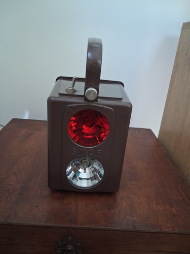 Lanterne lampe sncf vintage