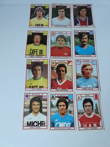 Panini football lot 12 - 76,
