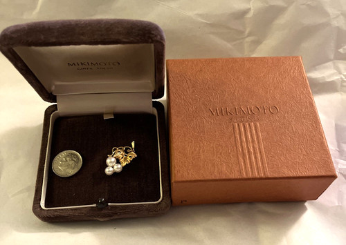 Authentic mikimoto 18k akoya - authentic,