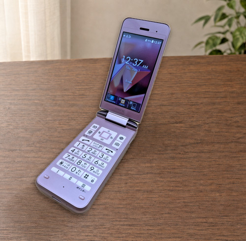 Téléphone clapet android - téléphone,