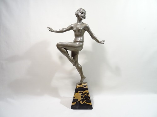 Ancienne statue danseuse art - statue,