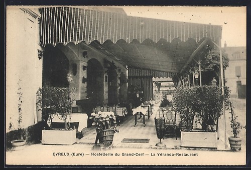Cpa évreux hostellerie du - Évreux,,