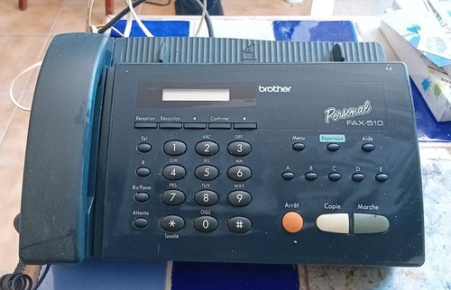 Téléphone fax brother 510