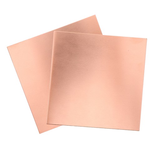 Feuilles cuivre pur 10 - 4,