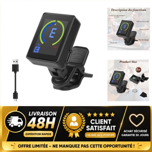Aomig accordeur clipser - aomig, à