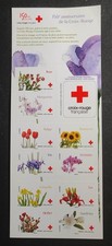 FRANCE 2014 CARNET TIMBRES AUTOADHESIF BC989 CROIX-ROUGE FLEURS neuf**MNH