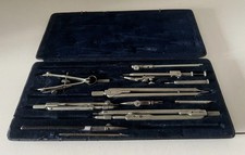 PRACISION Compas De Dessin Technique E.O Richter & Co Et Boîte Rares VINTAGE