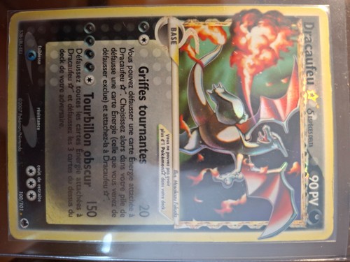 Carte pokémon dracaufeu gold - carte,